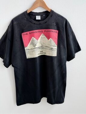 The Smashing Pumpkins Black Graphic Band Tee